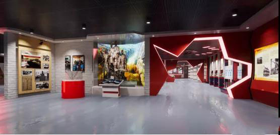 誰說黨建紅色館都是土味館?真正以現代,科技于一體的紅色黨建展館設計欣賞插圖(2) 誰說黨建紅色館都是土味館?真正以現代,科技于一體的紅色黨建展館設計欣賞插圖(2)